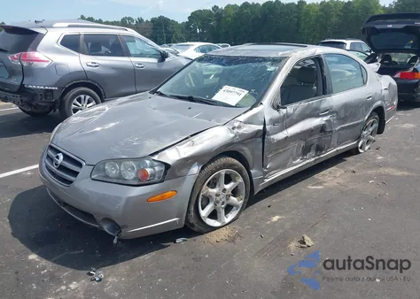 2002 Nissan Maxima Se z USA, uszkodzony, nr VIN JN1DA31A82T000288